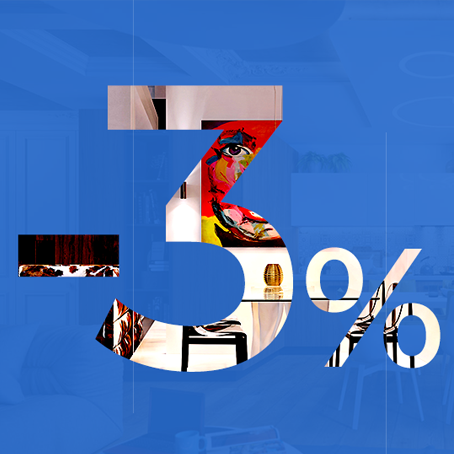 Скидка 3% в день замера